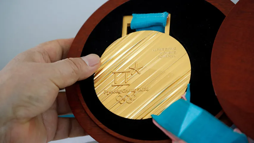 Фотафакт: медалі зімовых Алімпійскіх гульняў 2018 года ў Пхенчхане