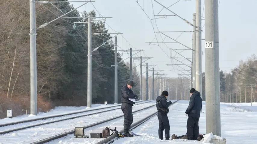 Бабруйскі школьнік загінуў пад электрычкай (фота)