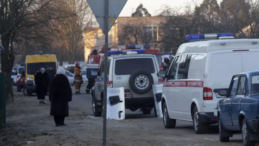 У Баранавічах 11 чалавек эвакуявалі праз неадэкватнага мужчыну