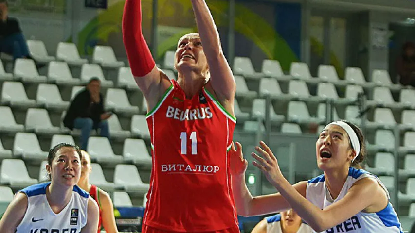 Беларускія баскетбалісткі выйшлі ў 1/4 фіналу алімпійскай кваліфікацыі (фота)