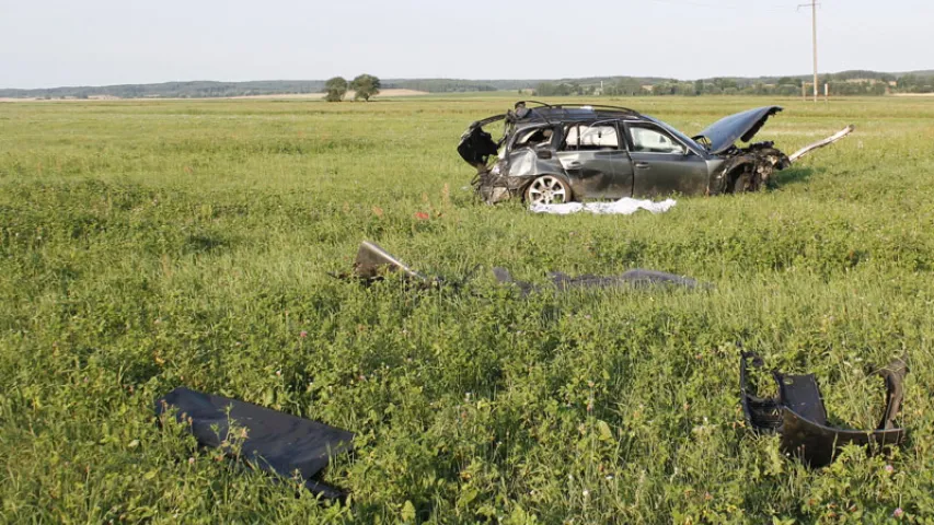 Пад Бераставіцай у аўтааварыі з БМВ загінулі два чалавекі