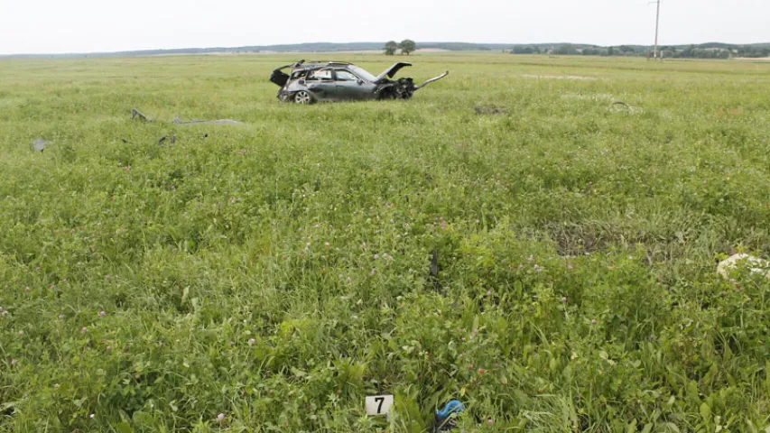 Пад Бераставіцай у аўтааварыі з БМВ загінулі два чалавекі