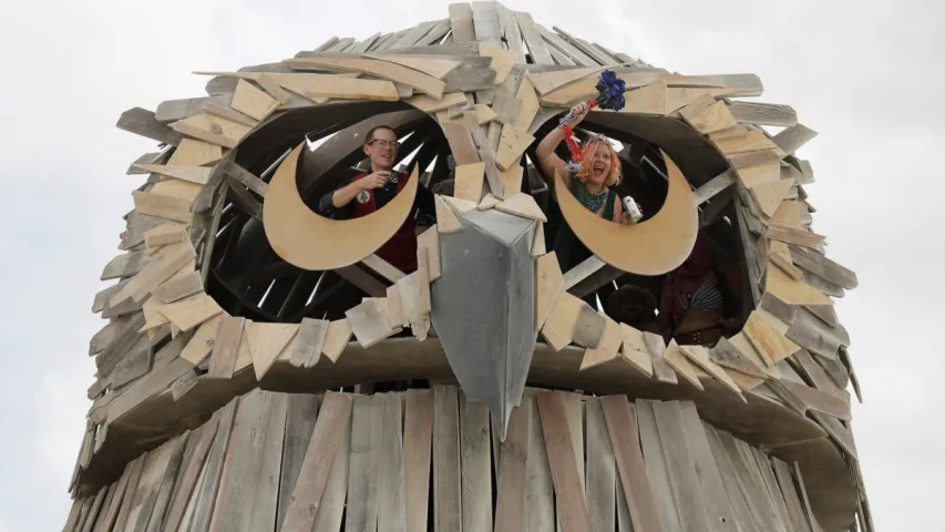 Белоруска стала одной из самых модных на Burning Man 2017