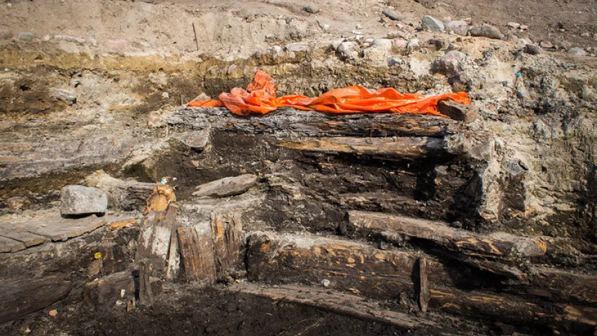 На раскопках Старога замка ў Гродне знайшлі добра захаваны сярэднявечны дом