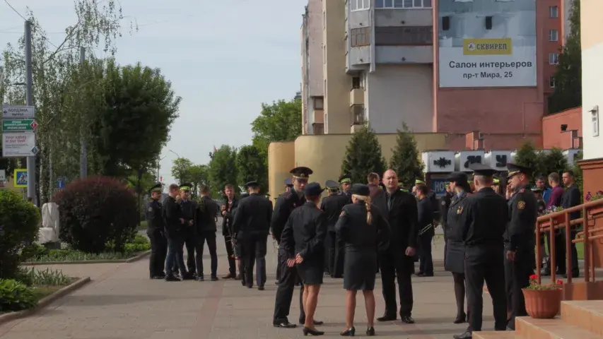 У Магілёве развіталіся з 22-гадовым міліцыянтам, якога застрэлілі невядомыя