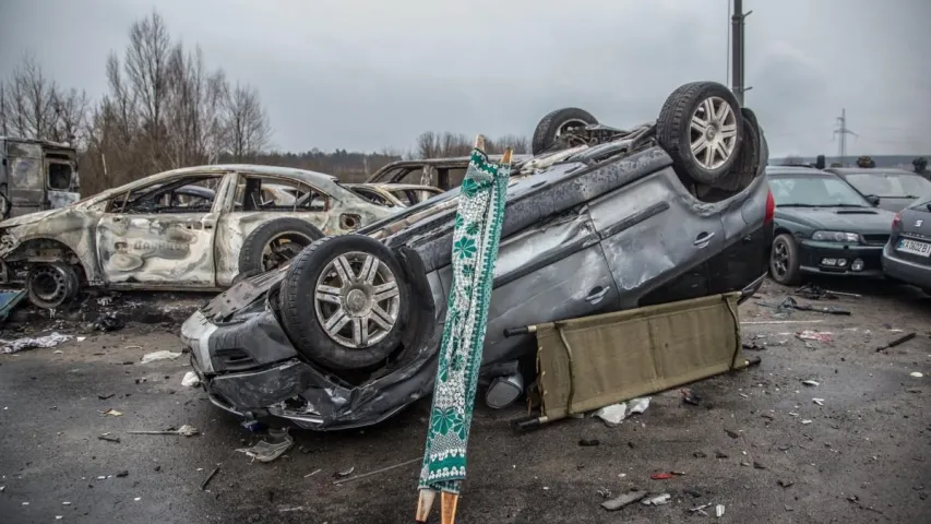 З'явіліся фота Ірпеня, вызваленага ад расійскіх войскаў