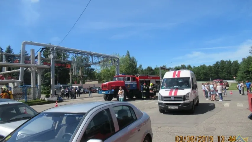 20 чалавек эвакуявалі на пажары ў Наваполацку