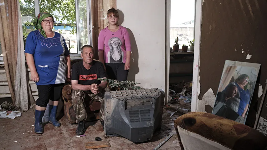 Во время наводнения в России затопило деревню, основанную белорусами (фото)