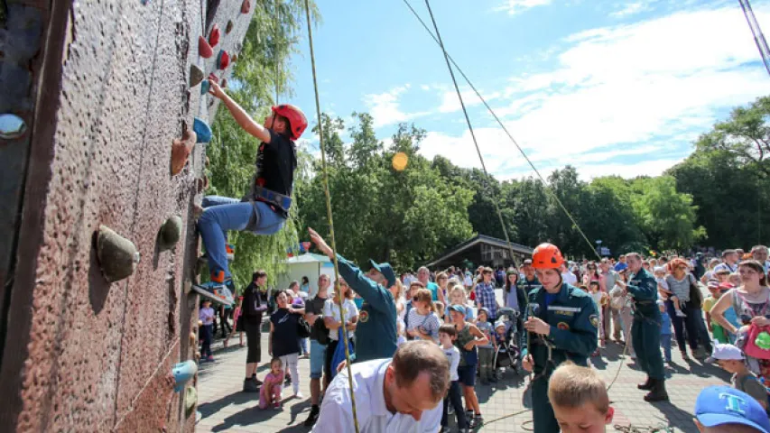 Як у Мінску святкуюць Дзень пажарнікаў?