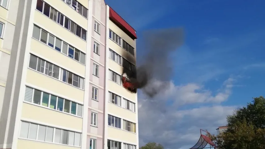 В Солигорске из-за электросамоката сгорела квартира