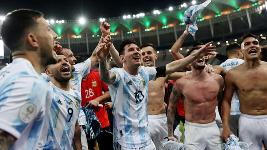 Сборная Аргентины победила бразильцев в финале Кубка Америки