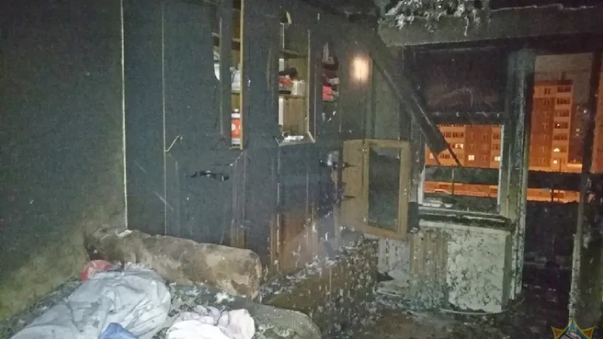 Дваіх чалавек выратавалі на пажары ў Салігорску, 15 эвакуявалі