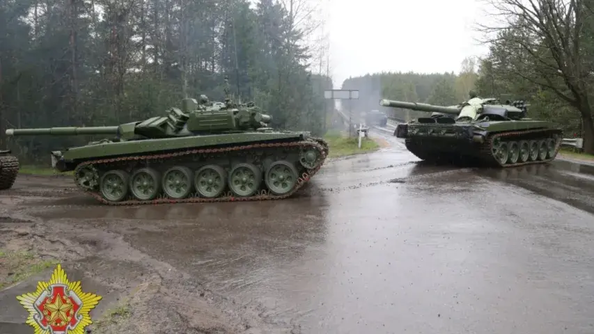 Беларускае войска атрымала з Расіі мадэрнізаваныя танкі Т-72Б3