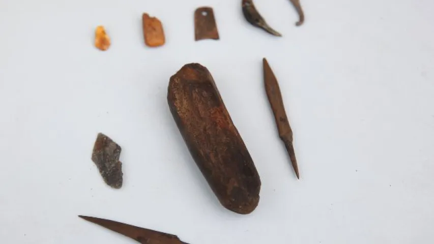 Археолагі знайшлі ў Віцебскай вобласці лыжку, якой 4 тысячы гадоў