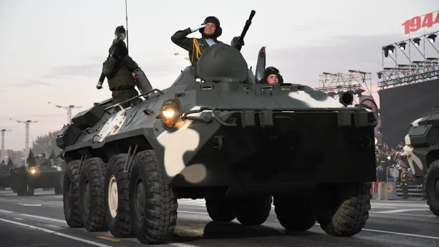 Якім будзе заўтрашні парад у Мінску, можна пабачыць ужо цяпер (фота)