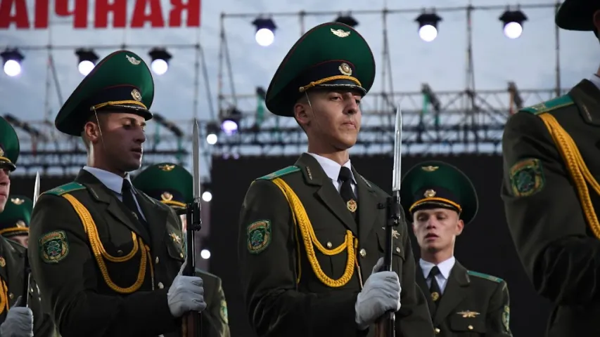 Якім будзе заўтрашні парад у Мінску, можна пабачыць ужо цяпер (фота)