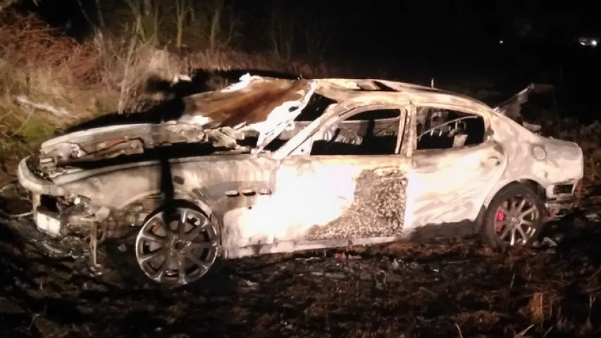 Уладальніка Maserati падазраюць у махлярстве — яго аўтамабіль таямніча згарэў