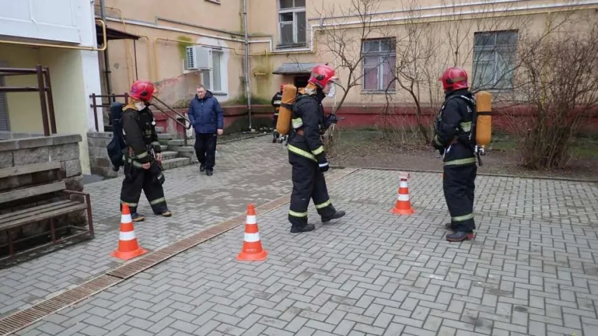 З-за невядомага рэчыва ў Віцебску з дома эвакуявалі 18 чалавек