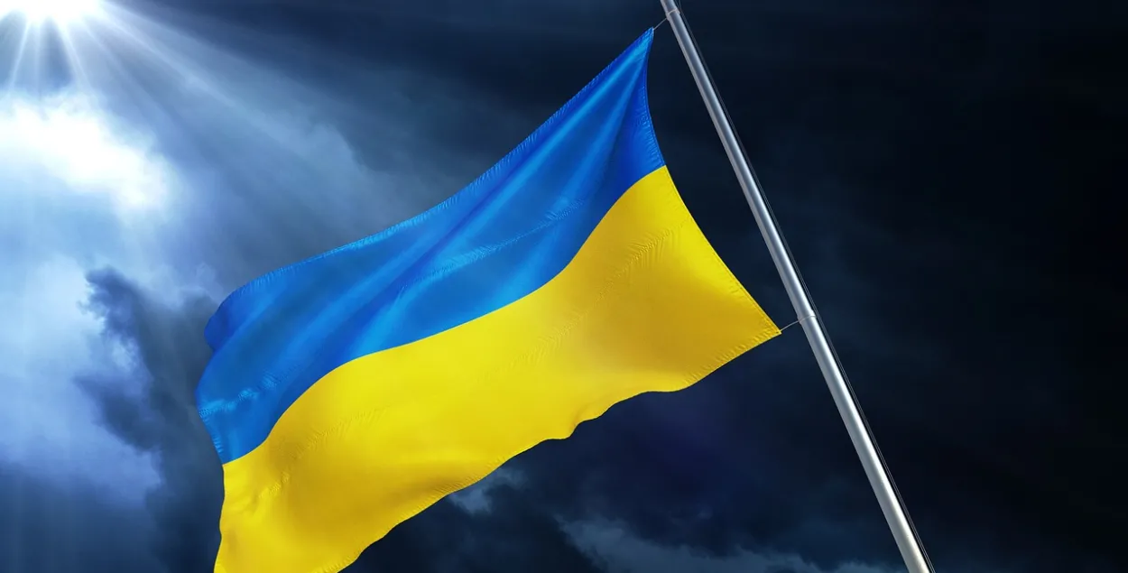 Флаг Украины, иллюстративное фото
